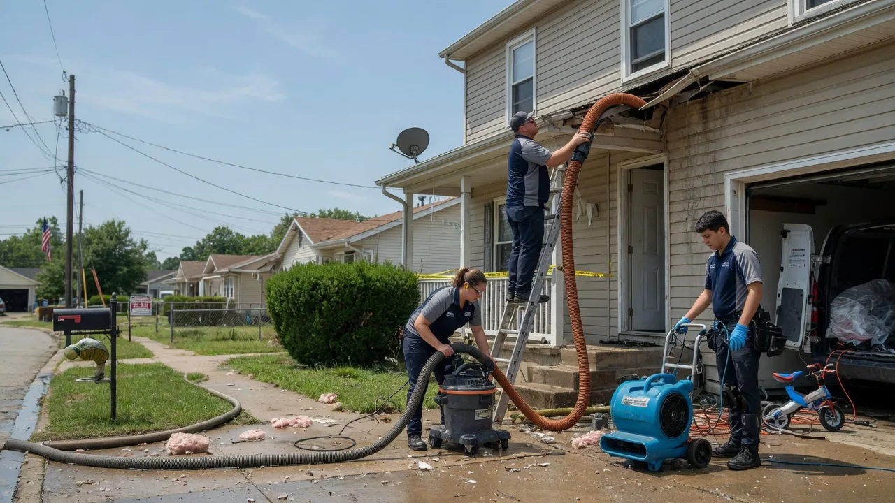 Water Damage Restoration in Lutts, TN near me